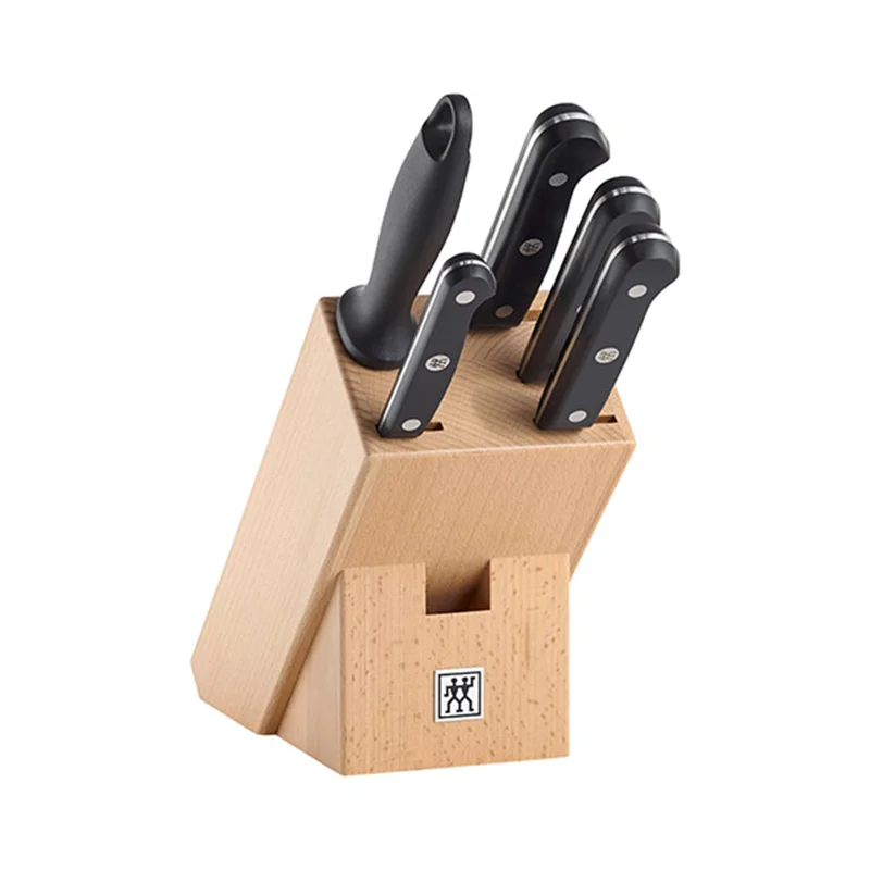 استند چاقو ۶ پارچه آشپزخانه زولینگ مدل گورمت